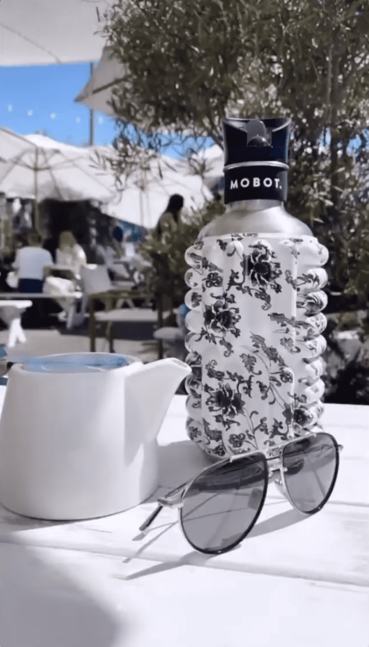 Big Bertha MOBOT 40oz - Black Floral | MOBOT