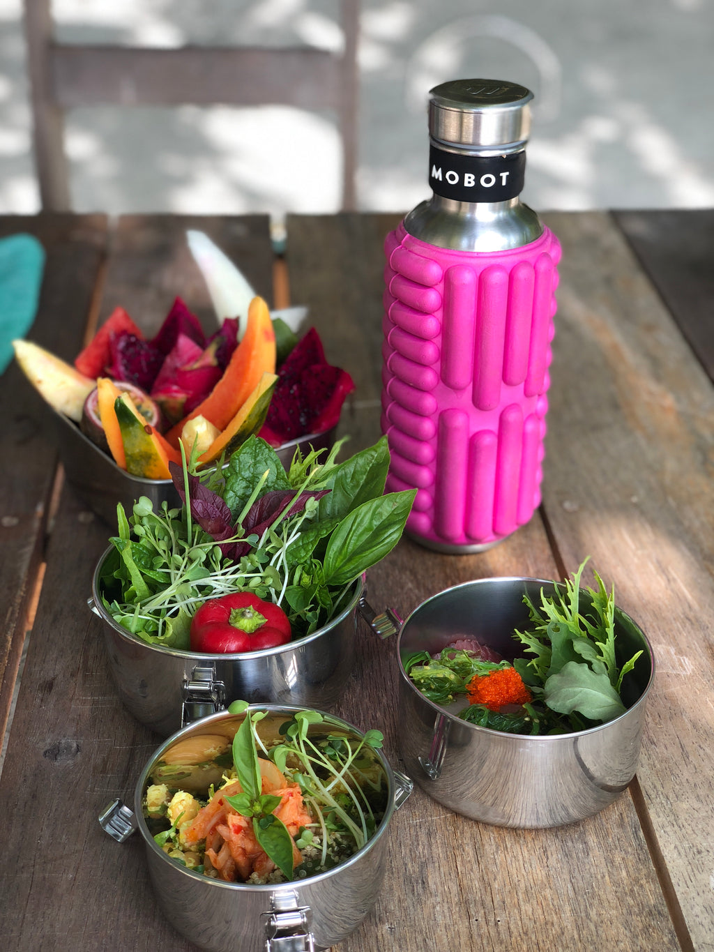 Pink water bottles | MOBOT®
