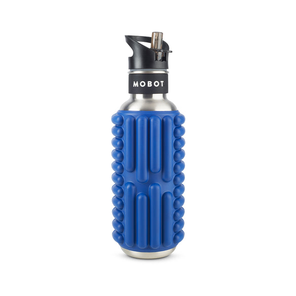 27 oz. Blue Plastic Water Bottles - 50 Pieces