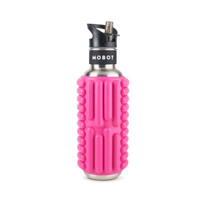 27oz Grace Pink Foam Roller Water Bottle
